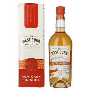 West Cork Irish Whiskey Rum Cask Finish Limited Release...