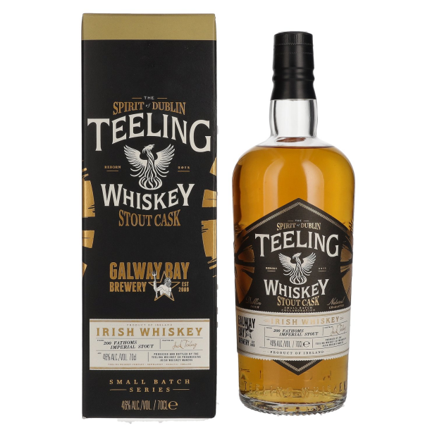 Teeling Whiskey STOUT CASK GALWAY BAY BREWERY Irish Whiskey