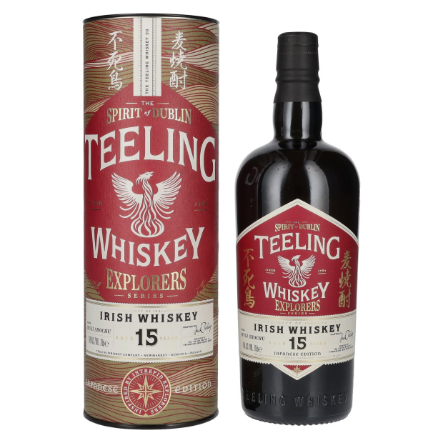 Teeling Whiskey 15 Years Old EXPLORERS SERIES Irish Whiskey Japanese Edition