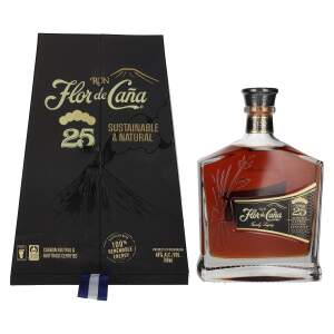 Flor de Caña 25 Years Old Slow Aged Single Estate...
