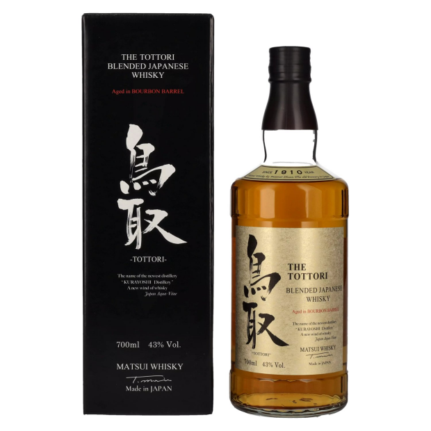 Matsui Whisky THE TOTTORI Blended Japenese Whisky BOURBON BARREL
