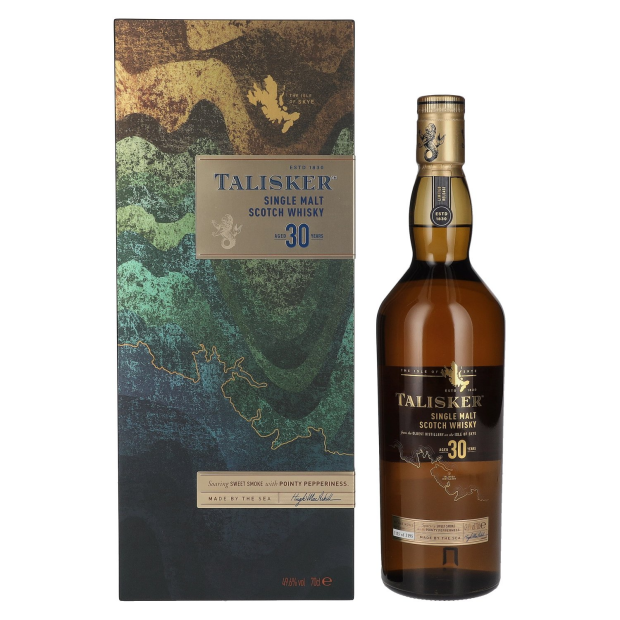 Talisker 30 Years Old Made by the Sea Single Malt Scotch Whisky Limited Release