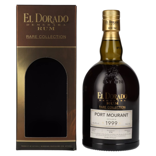 El Dorado PORT MOURANT Demerara Rum RARE COLLECTION Limited Release 1999