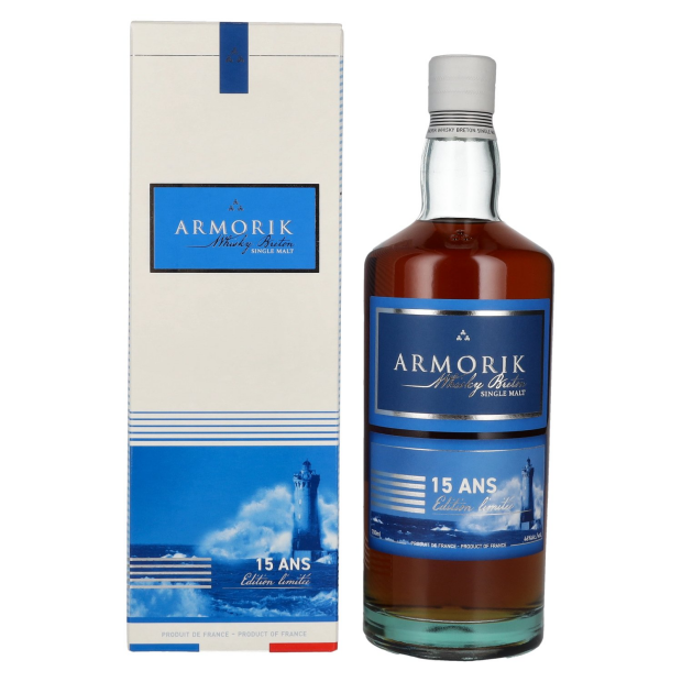 Armorik 15 Ans Whisky Breton Single Malt Edition Limitée