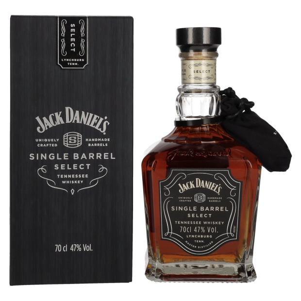 Jack Daniels Select Single Barrel Tennessee Whiskey mit Whisky Stones