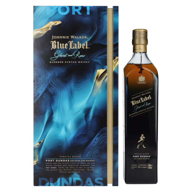 Johnnie Walker Blue Label Ghost & Rare Special Blend Port Dundas 2022 43,8% Vol. 0,7l in Geschenkbox