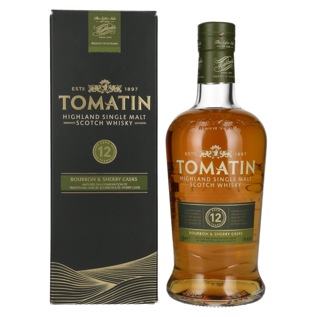Tomatin 12 Years Old BOURBON & SHERRY CASKS