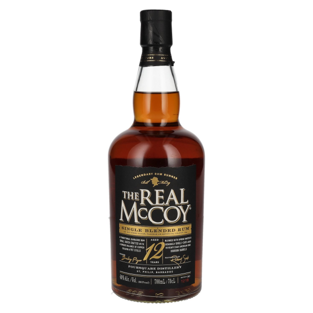 The Real McCoy 12 Years Old Single Blended Rum