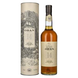 Oban 14 Years Old Single Malt Whisky 43% Vol. 0,7l in...