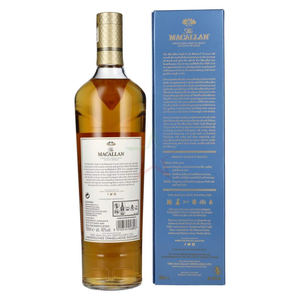 The Macallan 12 Anni TRIPLE CASK MATU - Spirit Italia, 128,25 €