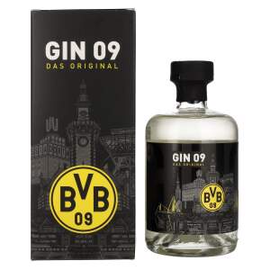 BVB Gin 09 Das Original 43% Vol. 0,5l in confezione regalo