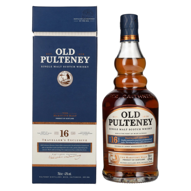 Old Pulteney 16 Years Old Single Malt TRAVELLERS EXCLUSIVE
