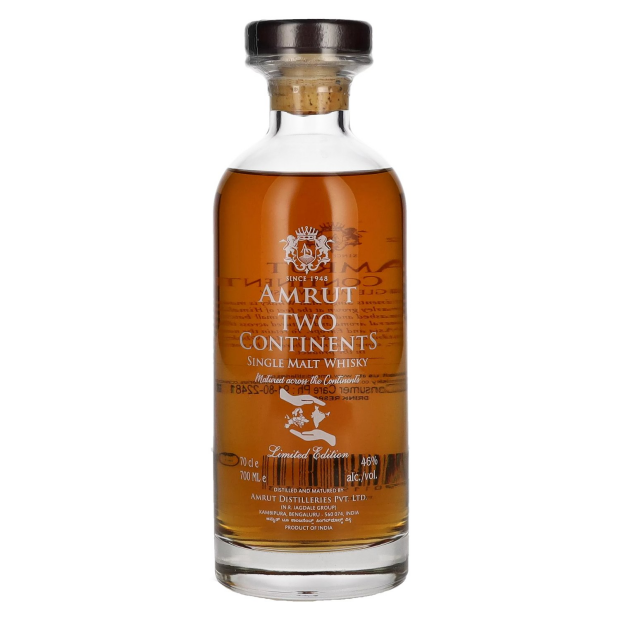 Amrut TWO CONTINENTS India Single Malt Whisky Batch No. 4