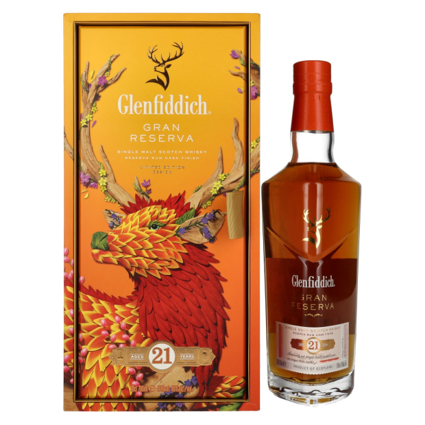 Glenfiddich 21 Years Old GRAN RESERVA Rum Cask Finish Limited Edition 2023