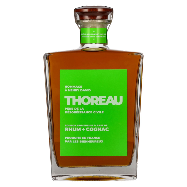 Thoreau Rhum & Cognac Spiritueuse in un sacchetto di lino