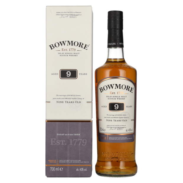 Bowmore 9 Years Old Islay Single Malt Scotch Whiskey