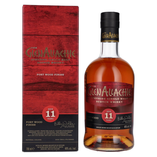 The GlenAllachie 11 Years Old PORT WOOD FINISH