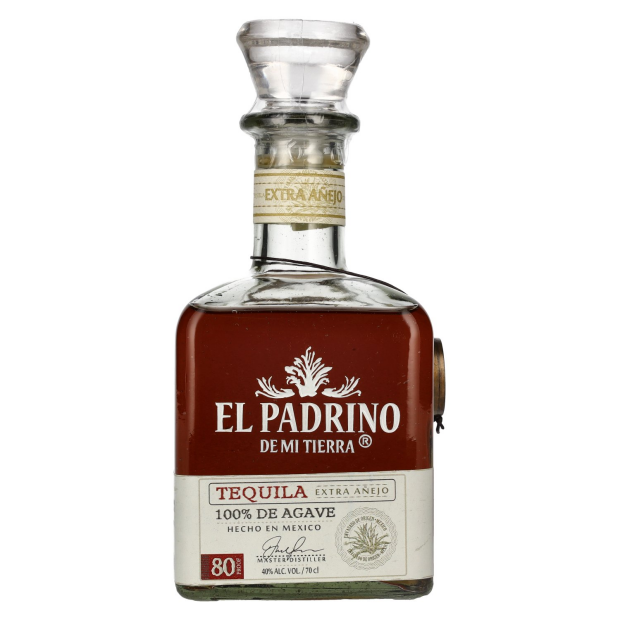 El Padrino Tequila Extra Añejo 100% Puro de Agave