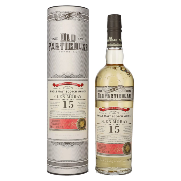 Douglas Laing OLD PARTICULAR Glen Moray 15 Years Old Single Cask 2007