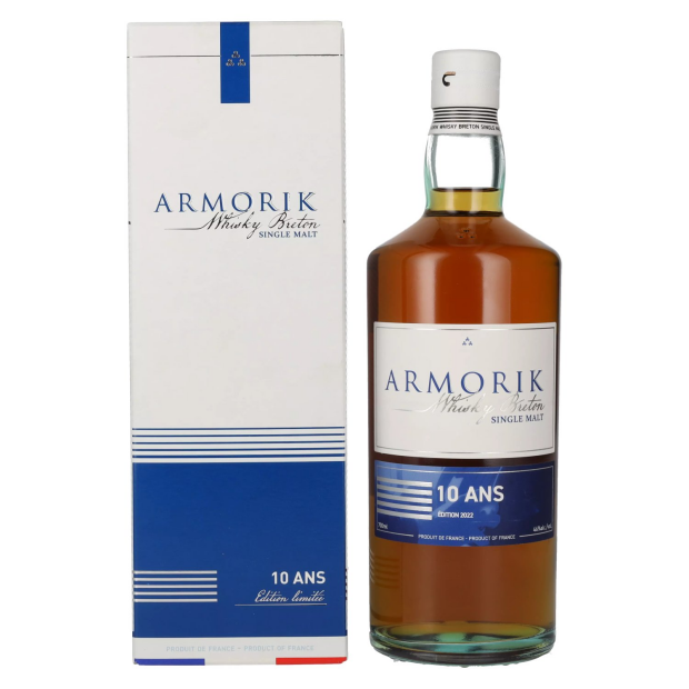 Armorik 10 Ans Whisky Breton Single Malt Edition Limitée 2022