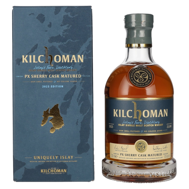 Kilchoman PX Sherry Cask Matured Islay Single Malt Scotch Whisky 2023