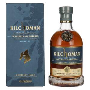 Kilchoman PX Sherry Cask Matured Islay Single Malt Scotch...