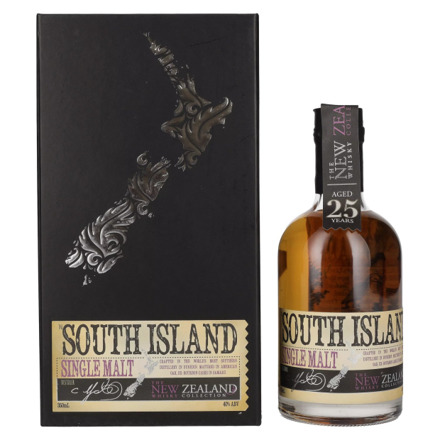The New Zealand Whisky 25 Years Old SOUTH ISLAND Single Malt