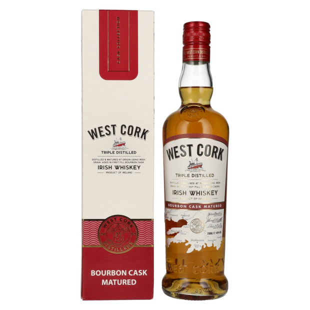West Cork Blended Irish Whiskey Bourbon Cask