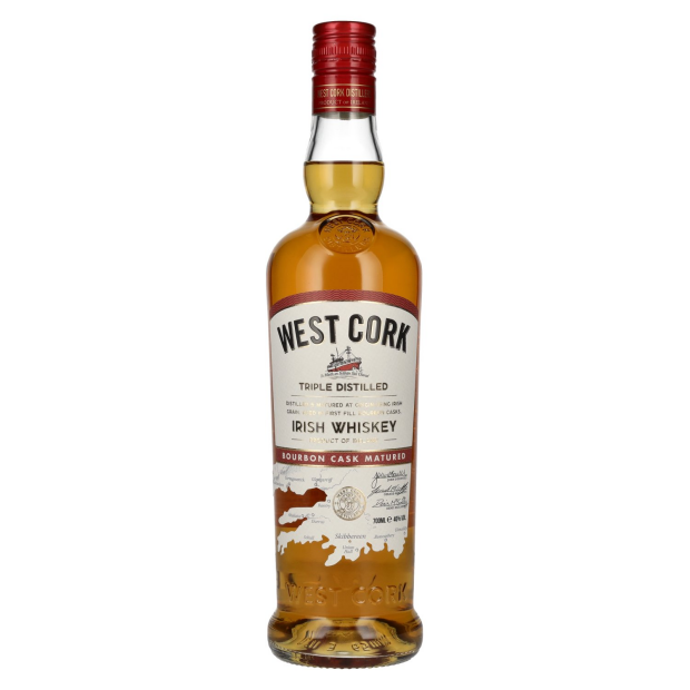 West Cork Blended Irish Whiskey Bourbon Cask