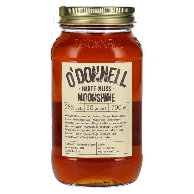 ODonnell Moonshine HARTE NUSS Liqueur