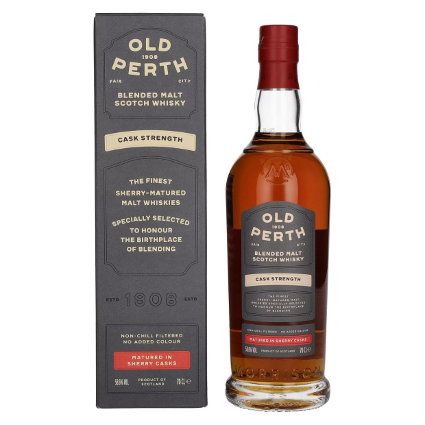 Old Perth Cask Strength Blended Malt Scotch Whisky Sherry Casks GB