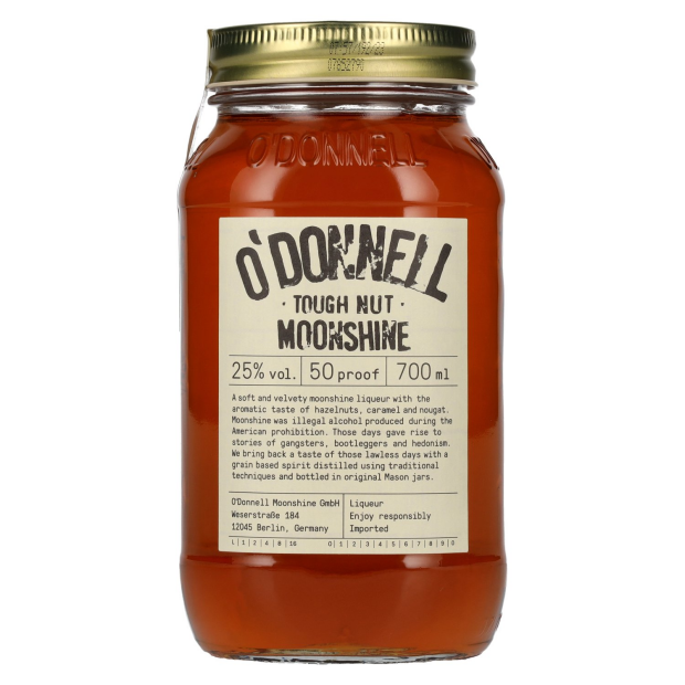 ODonnell Moonshine TOUGH NUT Liqueur 25% Vol. 0,7l