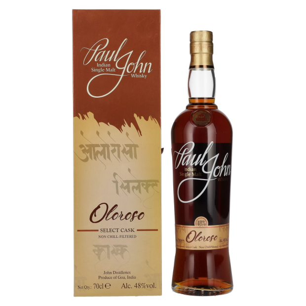 Paul John OLOROSO SELECT CASK Indian Single Malt Whisky