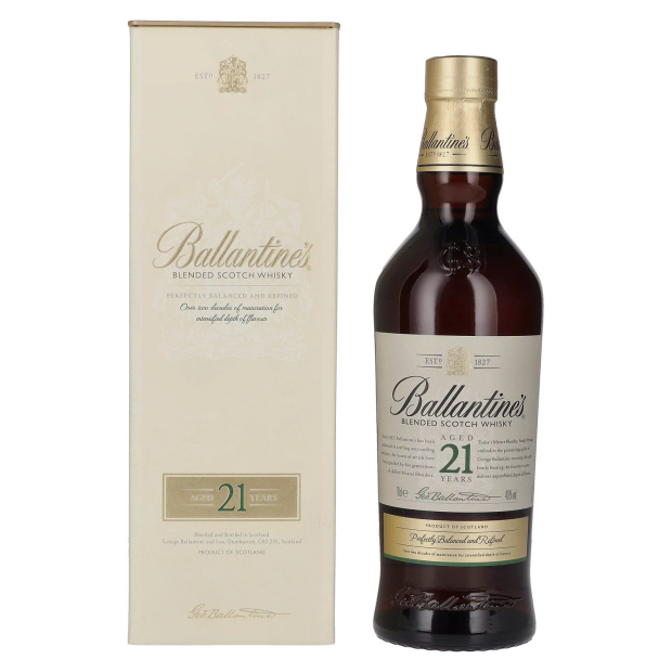 Ballantines 21 Years Old VERY OLD Blended Scotch Whisky