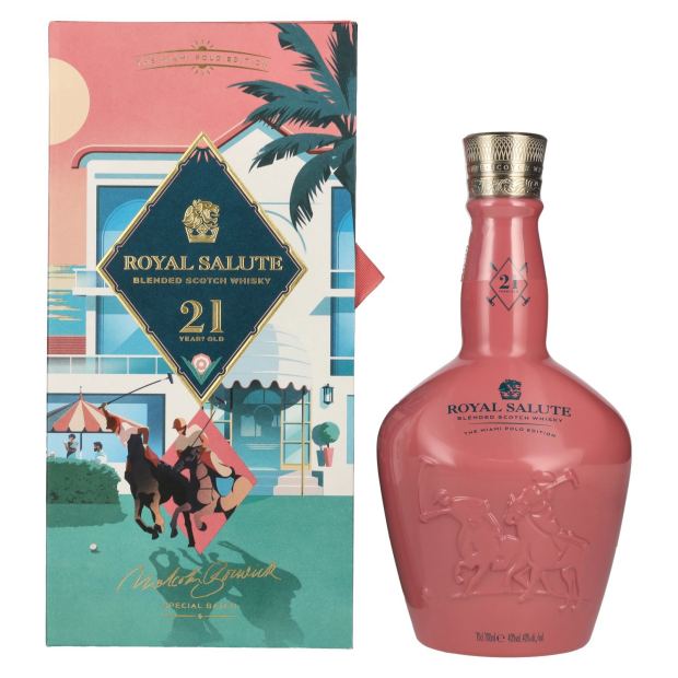 Royal Salute 21 Years Old THE MIAMI POLO EDITION Blended Scotch Whisky