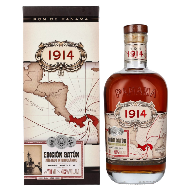 Ron 1914 Panama Rum EDICIÓN GATÚN Barrel Aged Rum