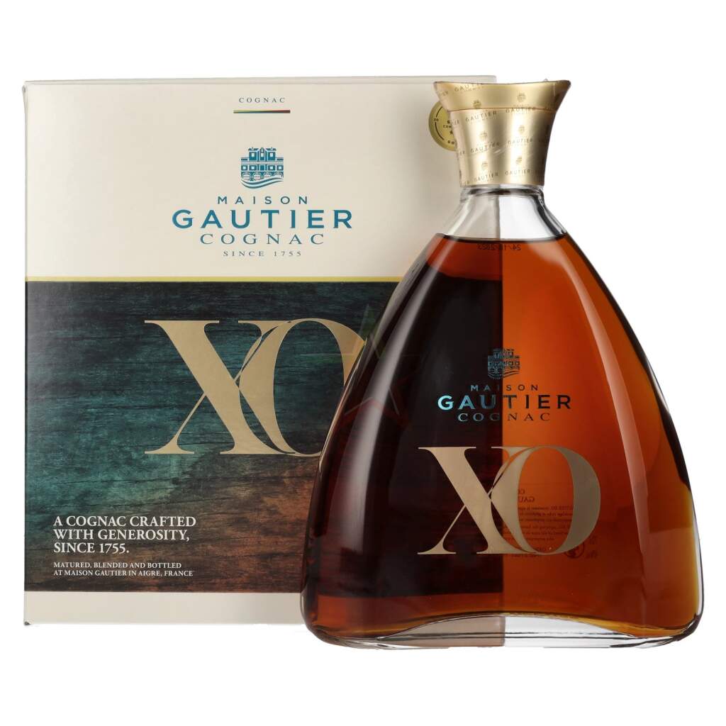 Gautier Cognac XO - Elegante e raffinato - Spirit Italia, 124,99 €