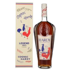 Hardy Cognac LEGEND 1863 40% Vol. 0,7l in confezione regalo