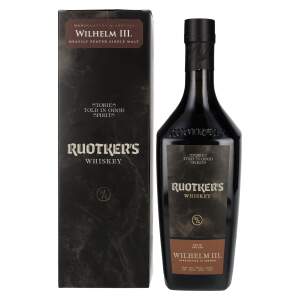 Ruotkers WILHELM III. Heavily Peated Single Malt Whiskey...