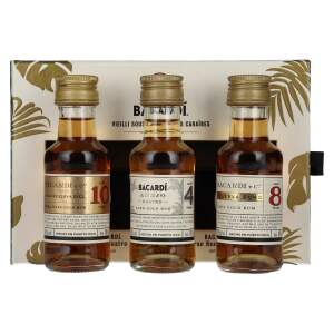 Bacardi DISCOVERY PACK 40% Vol. 3x0,1l in confezione regalo