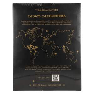 24 DAYS OF RUM The Original Rum Box Black Edition 41,3%...