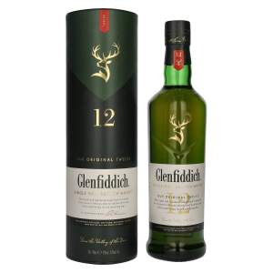 Glenfiddich 12 Years Old Single Malt Scotch Whisky 40%...