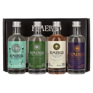 Kimerud Gin Gift Set 46% Vol. 4x0,05l in confezione regalo