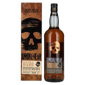 Smokehead EXTRA RARE Islay Single Malt Scotch Whisky Gold...