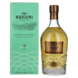 Nardini Grappa Riserva 7 ANNI 45% Vol. 0,7l in Geschenkbox
