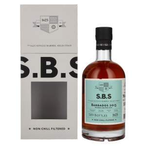 1423 S.B.S BARBADOS Bourbon and Port Cask 2013 52% Vol....