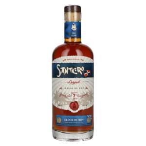 SANTERO 7 Years Old Elixir De Ron Spirit Drink 34% Vol. 0,7l