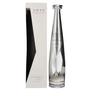 Aman Tequila Añejo Cristalino 100% Puro de Agave...