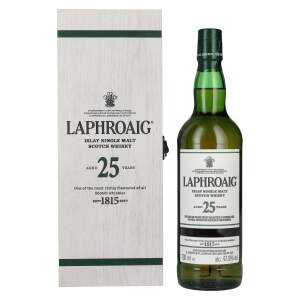 Laphroaig 25 Years Old Islay Single Malt Scotch Whisky 2023