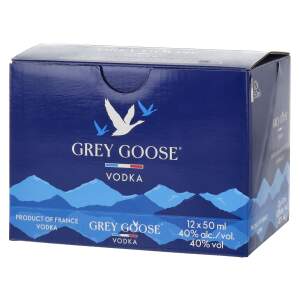 Grey Goose Vodka Alu 40% Vol. 12x0,05l